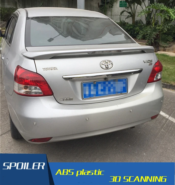 For Yaris Spoiler High Quality ABS Material Car Rear Wing Primer Color Rear Spoiler For Toyota Vios Yaris Spoiler 2008-2012
For Yaris Spoiler High Quality ABS Material Car Rear Wing Primer Color Rear Spoiler For Toyota Vios Yaris Spoiler 2008-2012
