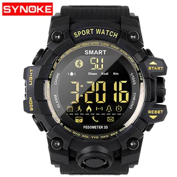 SYNOKE Smart Watch Men Notification Remote Control Pedometer Sport Watch Waterproof Men Wristwatch Stopwatch Call SMS Remind
SYNOKE Smart Watch Men Notification Remote Control Pedometer Sport Watch Waterproof Men Wristwatch Stopwatch Call SMS Remind