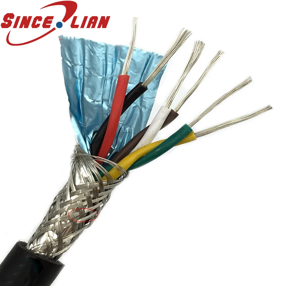 5M Twisted Shielded Wire 6 core Communication Cable Rvsp6 Cable Line Core 0.2/0.3/0.5/0.75/1/1.5 Square Twisted Shielded Wire
5M Twisted Shielded Wire 6 core Communication Cable Rvsp6 Cable Line Core 0.2/0.3/0.5/0.75/1/1.5 Square Twisted Shielded Wire