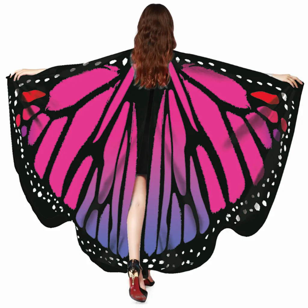 New Hot 2019 Women cotton Soft Fabric Female Butterfly Wings Shawl Scarves Ladies JAYCOSIN Costume Accessory
New Hot 2019 Women cotton Soft Fabric Female Butterfly Wings Shawl Scarves Ladies JAYCOSIN Costume Accessory