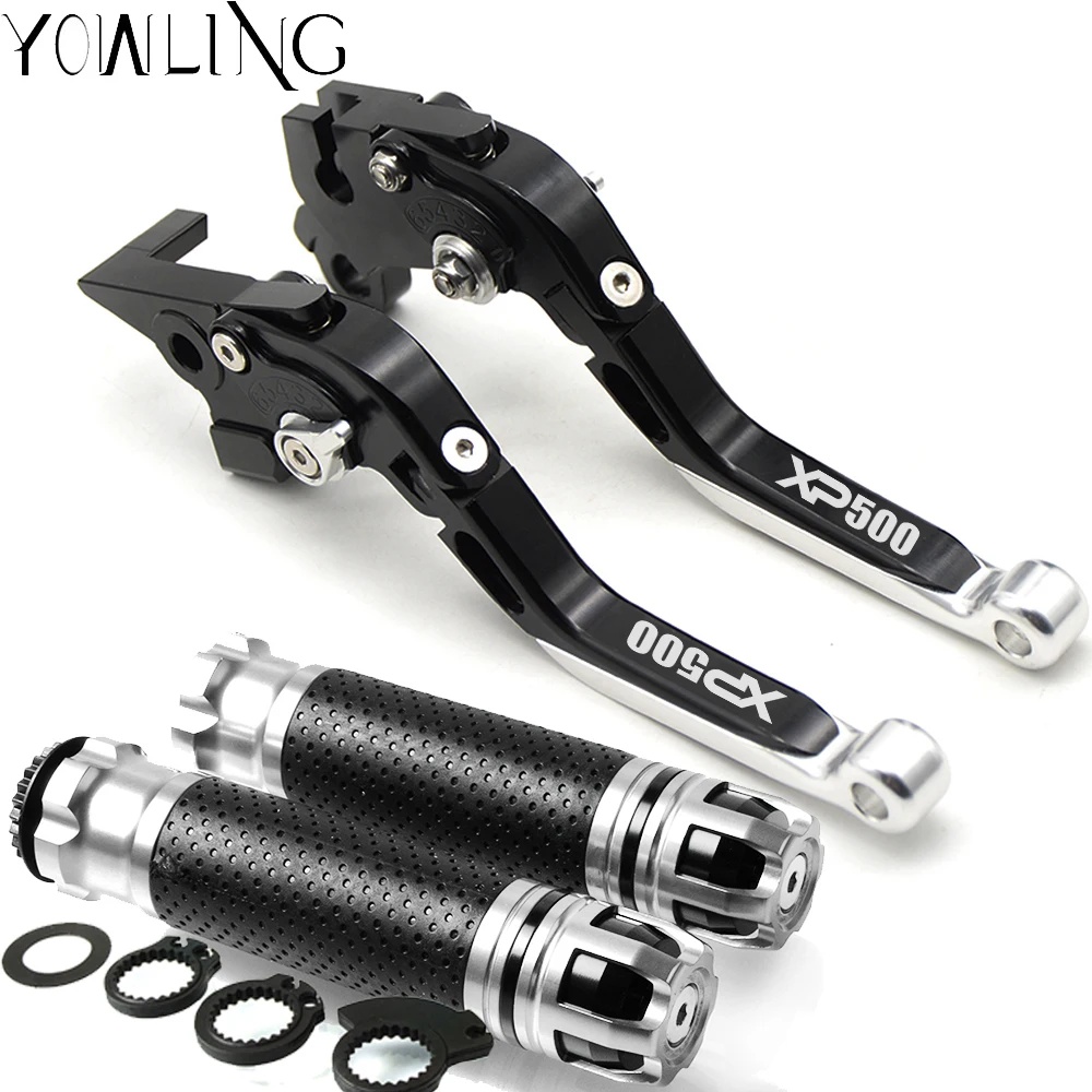 Motorcycle Accessories Aluminum Brake Clutch Levers Handlebar grip Handle Hand Grips For YAMAHA XP500 2010-2011
Motorcycle Accessories Aluminum Brake Clutch Levers Handlebar grip Handle Hand Grips For YAMAHA XP500 2010-2011