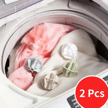 2Pcs Clothes Softener Dryer Clean Washing Machine Anti-Winding Washing Balls Plastic Portable Decontamination Laundry Ball
2Pcs Clothes Softener Dryer Clean Washing Machine Anti-Winding Washing Balls Plastic Portable Decontamination Laundry Ball
