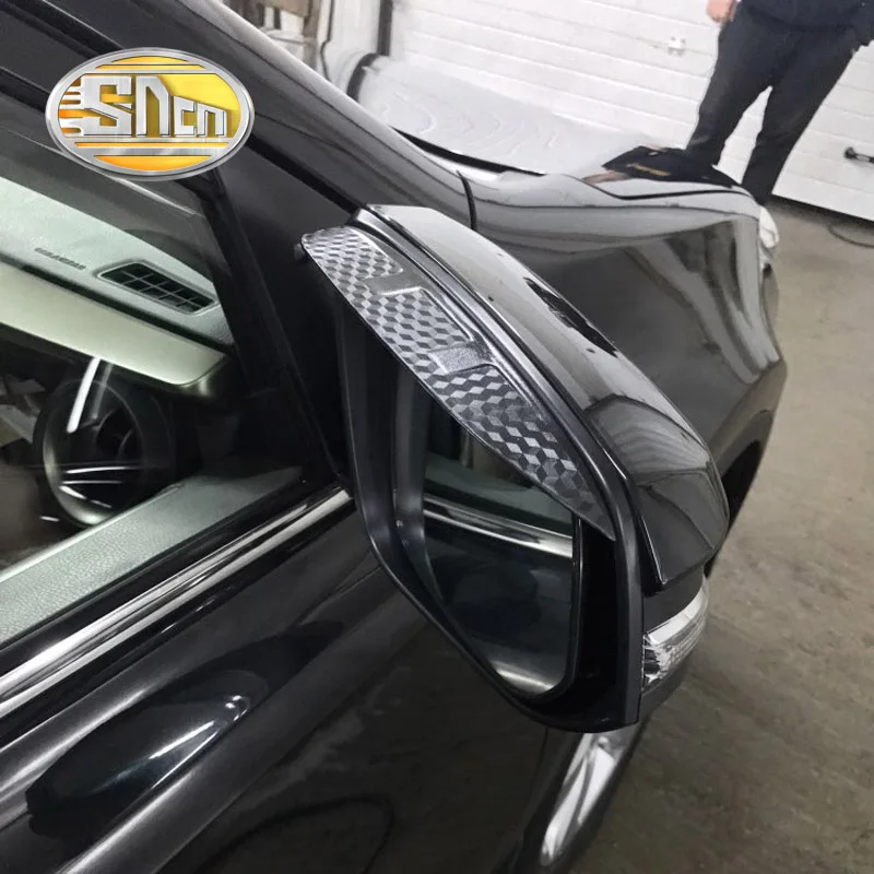 2 шт. для Toyota RAV4 RAV 4 2009 2018 Автомобильное зеркало заднего вида наклейки бровей