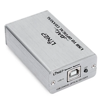 Lynepauaio Computer Usb External Sound Card Pcm2704 Chip Fiber Coaxial Digital Signal Output Analog Signal 3.5Mm Headphone Out
Lynepauaio Computer Usb External Sound Card Pcm2704 Chip Fiber Coaxial Digital Signal Output Analog Signal 3.5Mm Headphone Out