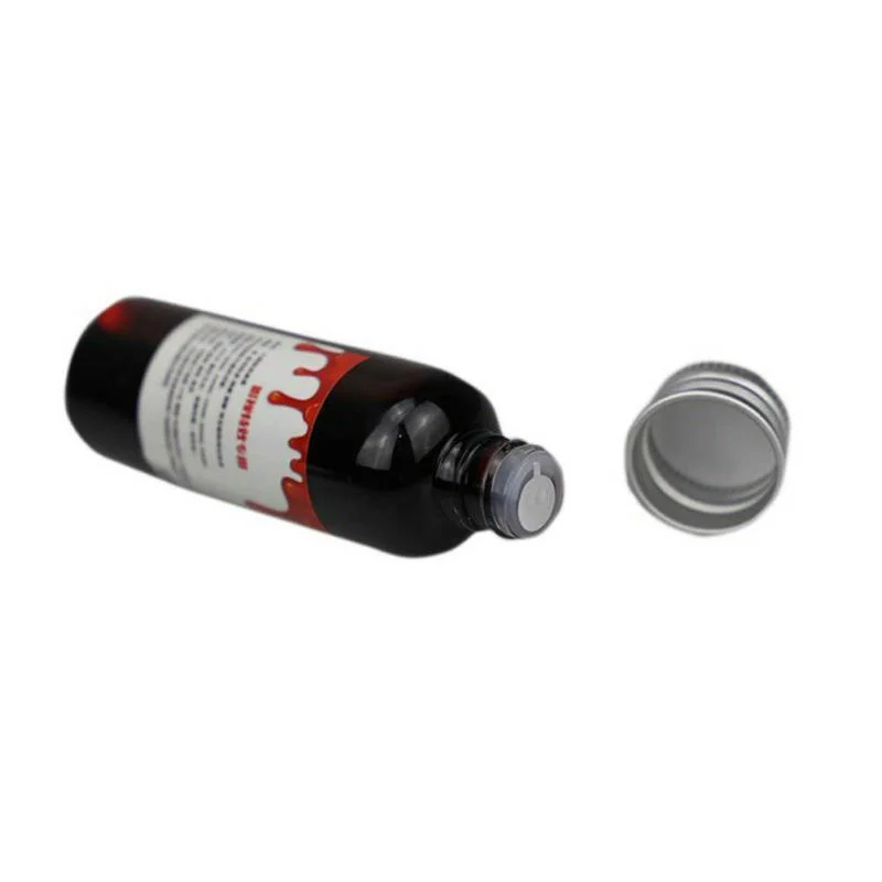 Halloween Terror Fake Blood Diy Ultra-realistic Cos Bottles Drips Simulation Makeup Props Halloween Festival Party
Halloween Terror Fake Blood Diy Ultra-realistic Cos Bottles Drips Simulation Makeup Props Halloween Festival Party
