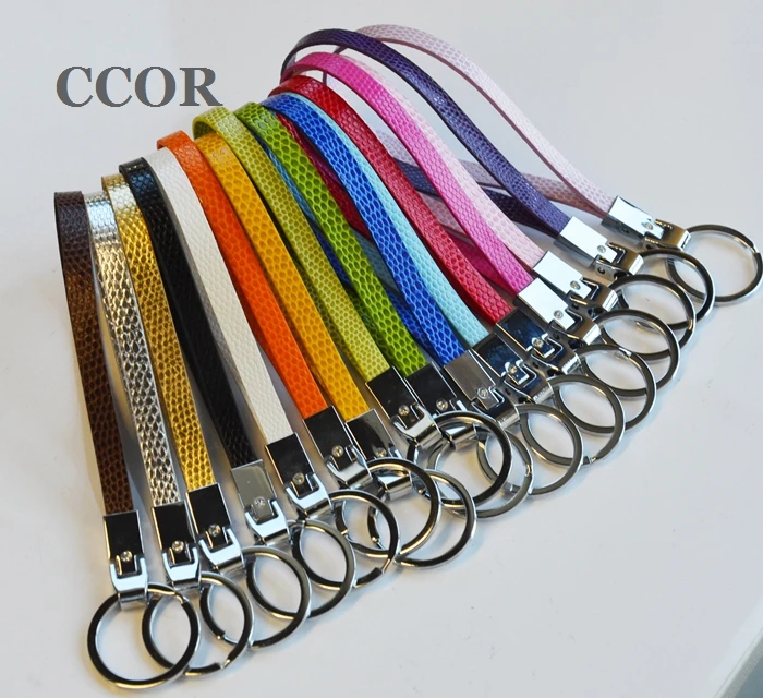 50PCS Key Rings, Keychains with Mixed Colour Snake PU leather Bands Fit 8mm Slide Charms, 8mm Slide Letters
50PCS Key Rings, Keychains with Mixed Colour Snake PU leather Bands Fit 8mm Slide Charms, 8mm Slide Letters