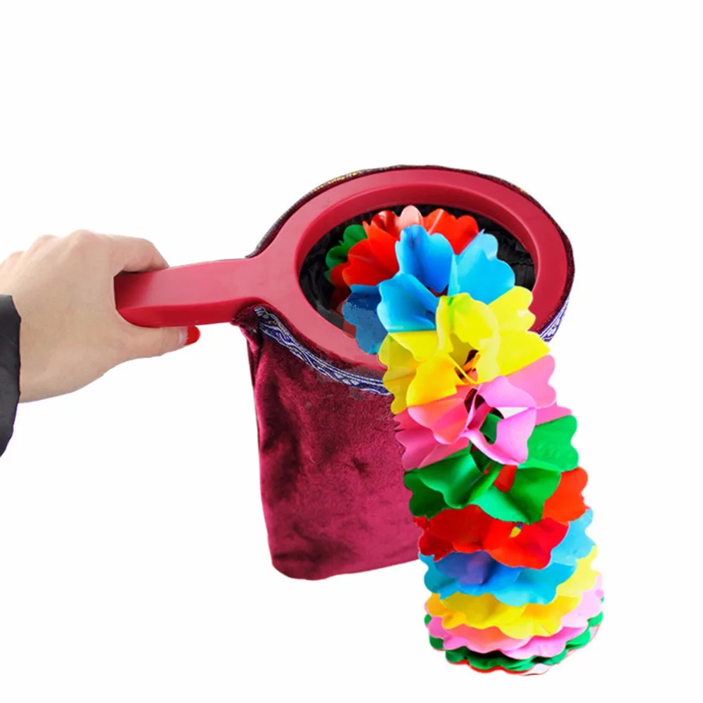 1PCS Magical Props Magic Change Bag Twisting Handle Make Things Appear Disappear Magic Trick Gift for Children Toys
1PCS Magical Props Magic Change Bag Twisting Handle Make Things Appear Disappear Magic Trick Gift for Children Toys