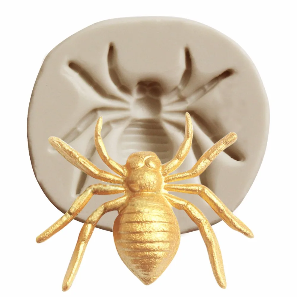 Yueyue Sugarcraft Spider Silicone mold fondant mold cake decorating tools chocolate mold
Yueyue Sugarcraft Spider Silicone mold fondant mold cake decorating tools chocolate mold