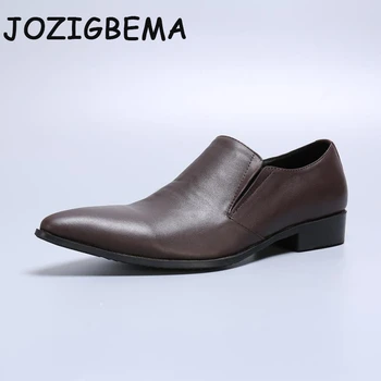 Male Leather Shoes Men Dress Shoes Business Classic Pointed Leather Shoes Men Formal Footwear Slip-On Oxfords
Male Leather Shoes Men Dress Shoes Business Classic Pointed Leather Shoes Men Formal Footwear Slip-On Oxfords