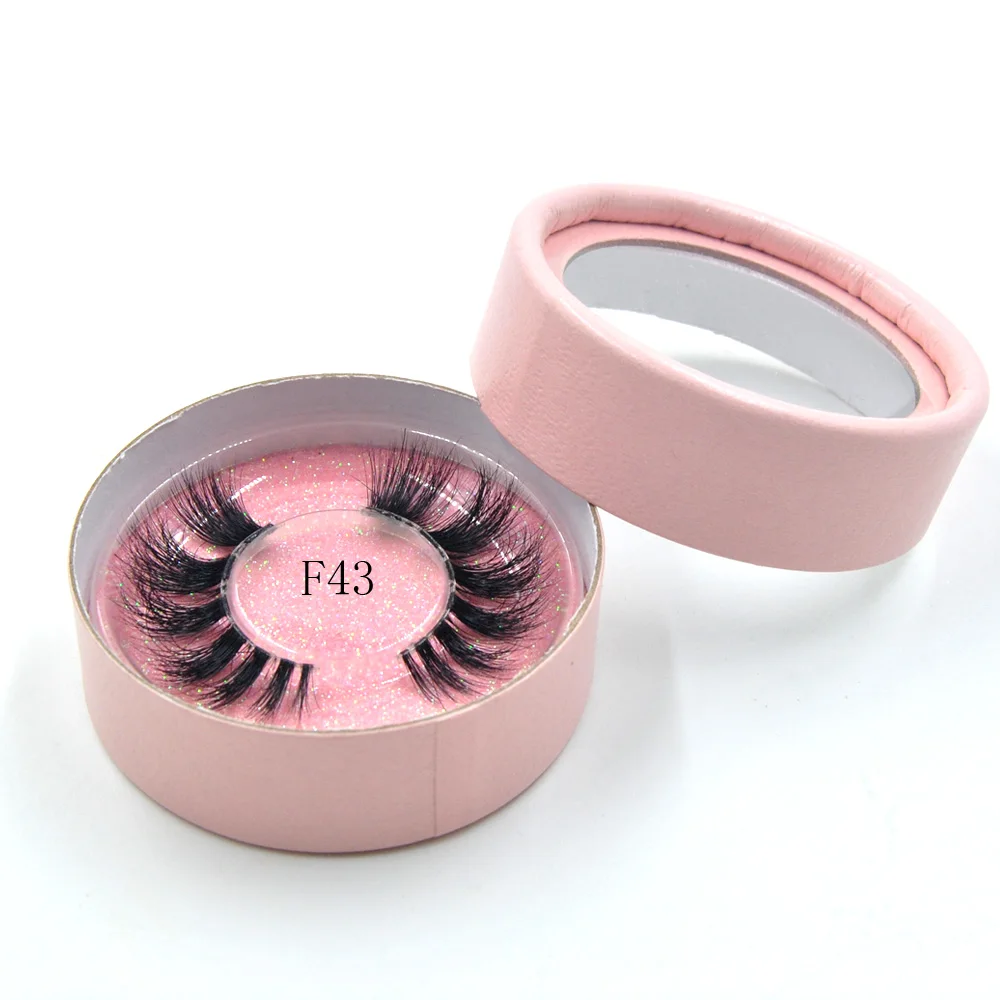 1 pc 3D mink lashes natural long invisible thin band fake lashes curl soft extension wedding fake eyelashes pink circle box F43
1 pc 3D mink lashes natural long invisible thin band fake lashes curl soft extension wedding fake eyelashes pink circle box F43