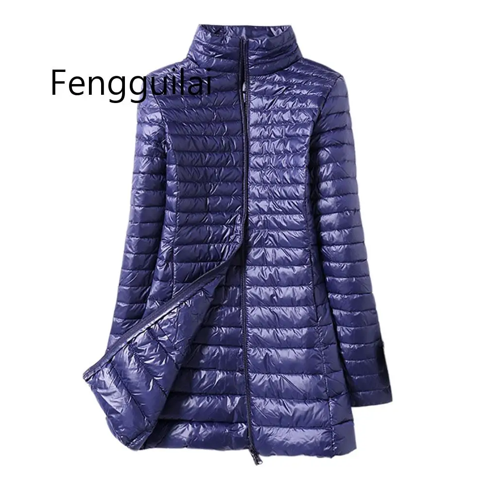 Winter Women Down Jacket Female Ultra Light Stand Collar 90% White Duck Down Jackets Slim Long Sleeve Warm Slim Long Coat Parkas
Winter Women Down Jacket Female Ultra Light Stand Collar 90% White Duck Down Jackets Slim Long Sleeve Warm Slim Long Coat Parkas