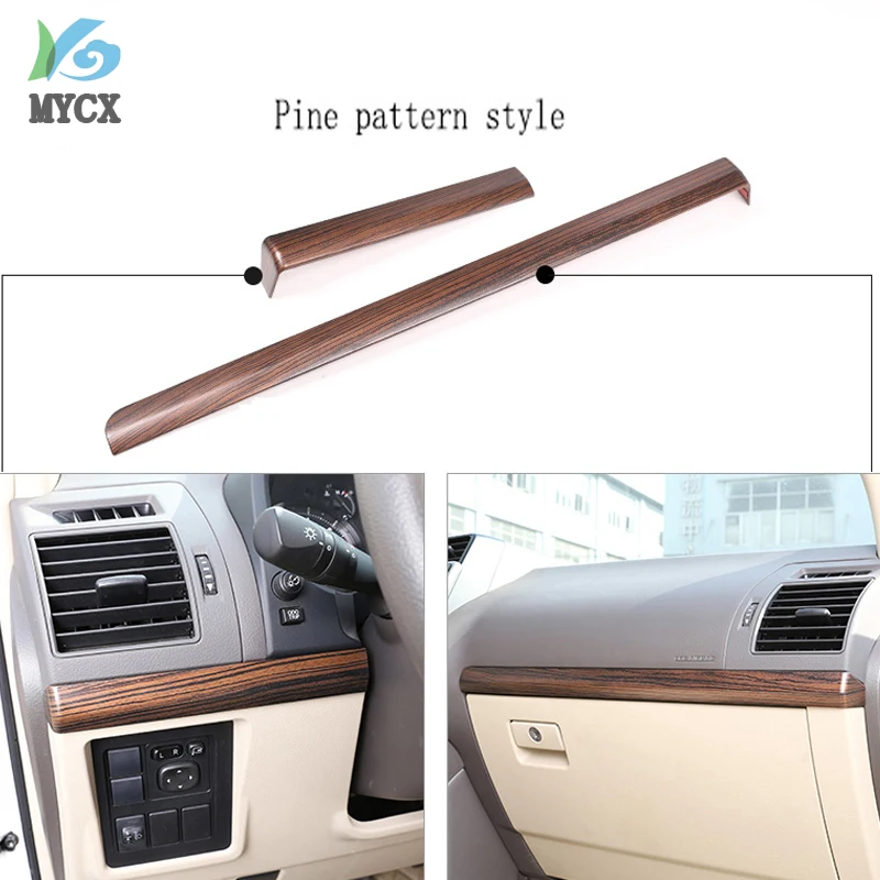Pine Wood Grain For Toyota Land Cruiser Prado FJ150 150 2010-2018 car ABS Interior Passenger Side Decoration Strip Trim For LHD
Pine Wood Grain For Toyota Land Cruiser Prado FJ150 150 2010-2018 car ABS Interior Passenger Side Decoration Strip Trim For LHD