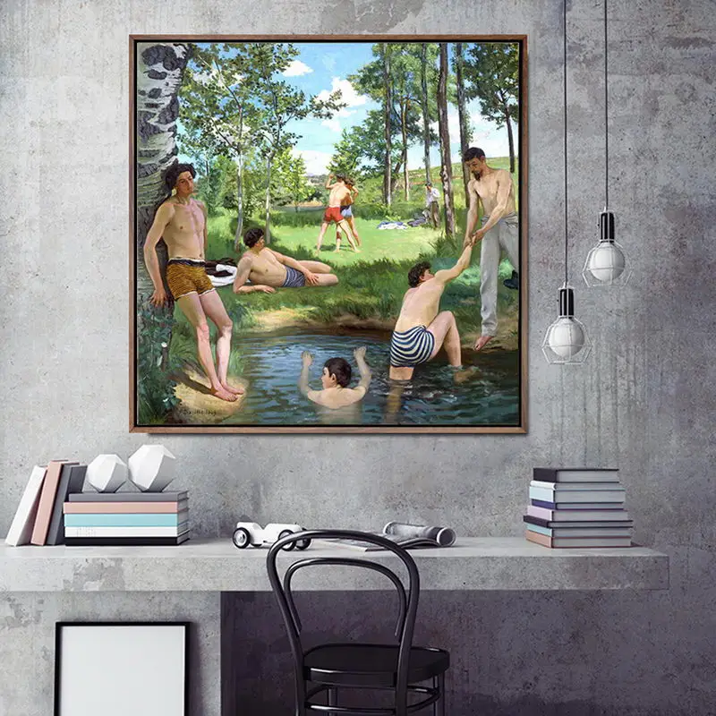 Home Decoration Print Canvas Art Wall Pictures ForLiving Room Poster Canvas Printings Square Paintings French Frederic Bazille
Home Decoration Print Canvas Art Wall Pictures ForLiving Room Poster Canvas Printings Square Paintings French Frederic Bazille