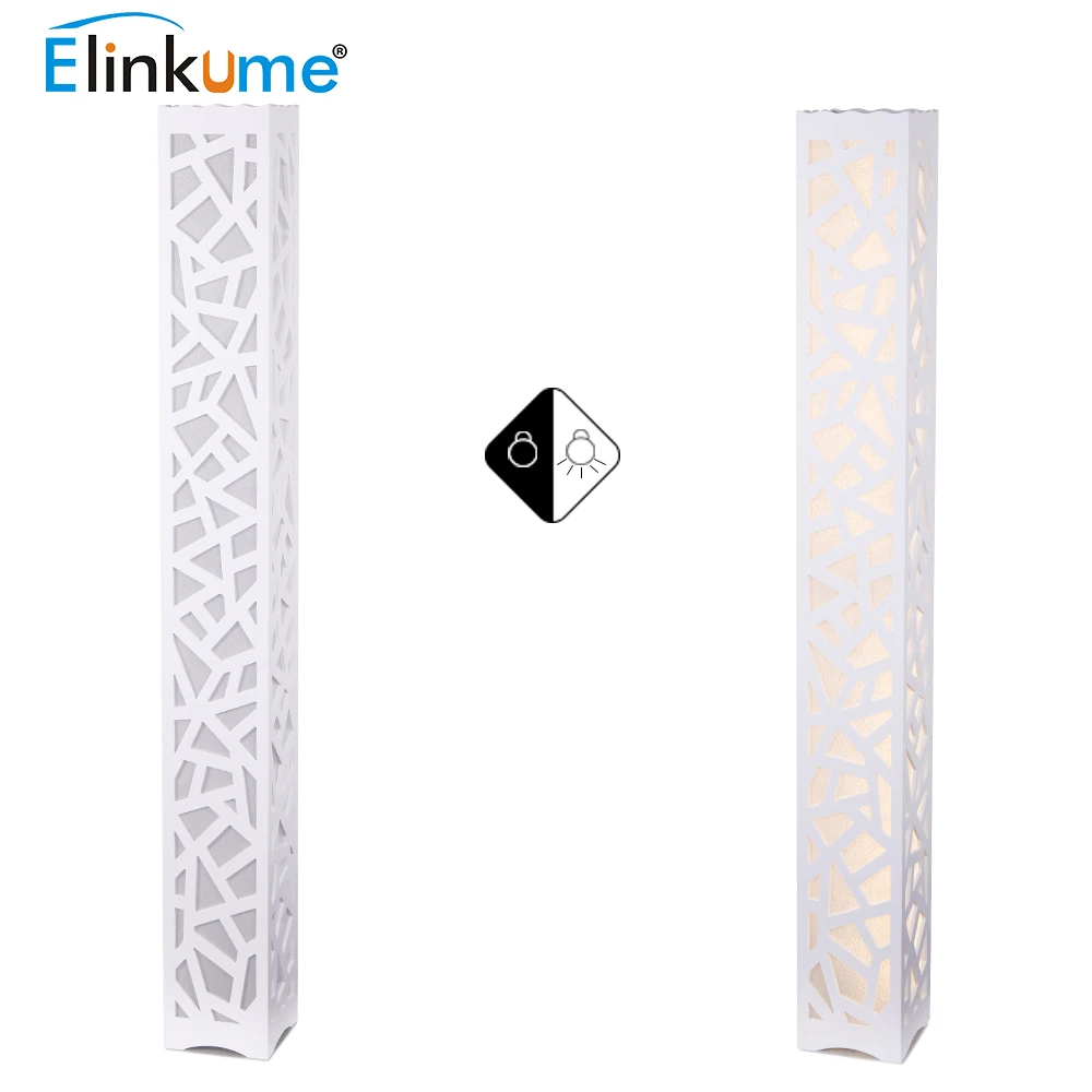 Modern simple geometric pattern led floor lamp 165-240V white white 18W decor lights for bedroom/bedside/living room/study room
Modern simple geometric pattern led floor lamp 165-240V white white 18W decor lights for bedroom/bedside/living room/study room