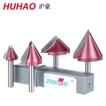 High Quality CNC Engraving 6mmx10mm 3D V Groove Router Bit Bevelling Cutter 60 Degree - Tideway 9307
High Quality CNC Engraving 6mmx10mm 3D V Groove Router Bit Bevelling Cutter 60 Degree - Tideway 9307