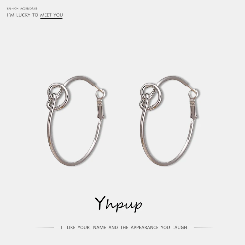 Yhpup Trendy Minimalist Copper Geometric Hoop Earrings Plated 16 K S925 Silver Gold Brincos for Female Office Jewelry Gift New
Yhpup Trendy Minimalist Copper Geometric Hoop Earrings Plated 16 K S925 Silver Gold Brincos for Female Office Jewelry Gift New