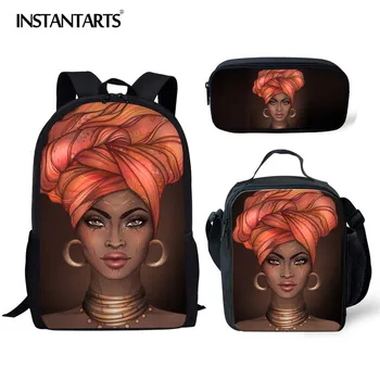 INSTANTARTS School Bag Set African Women Printing Backpack Kids African Black Girl Children School Backpacks Teen Girl Mochila
INSTANTARTS School Bag Set African Women Printing Backpack Kids African Black Girl Children School Backpacks Teen Girl Mochila