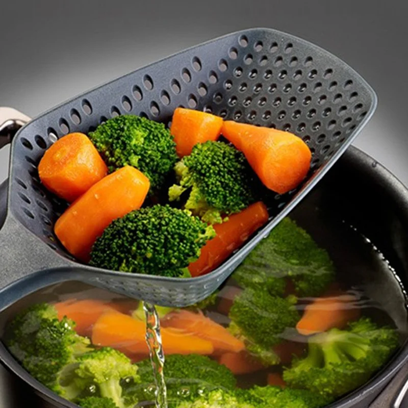 Cooking Tool Vegetables Spaghetti Water Sink Sifter Scoop 1PC Kitchen Accessories Gadgets Nylon Strainer Scoop Colander Drain
Cooking Tool Vegetables Spaghetti Water Sink Sifter Scoop 1PC Kitchen Accessories Gadgets Nylon Strainer Scoop Colander Drain