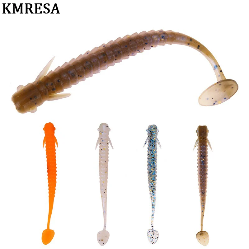 KMRESA 8pcs / lot attractive soft lures 75mm / 2g Pesca Artificial Loach T Tail Swimbait Worm Lures Fishing Tackle
KMRESA 8pcs / lot attractive soft lures 75mm / 2g Pesca Artificial Loach T Tail Swimbait Worm Lures Fishing Tackle