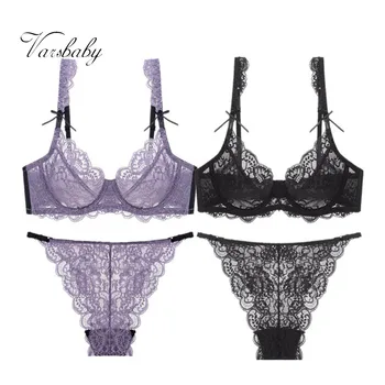 Varsbaby embroidery plus size cup lingerie ultra-thin transparent 2 bra sets/lot
Varsbaby embroidery plus size cup lingerie ultra-thin transparent 2 bra sets/lot