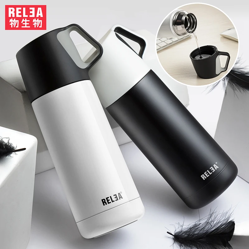 Portable creative stainless bottle double layer vacuum flask cold hot coffee fruit juice insulation travel office cup BPA free
Portable creative stainless bottle double layer vacuum flask cold hot coffee fruit juice insulation travel office cup BPA free