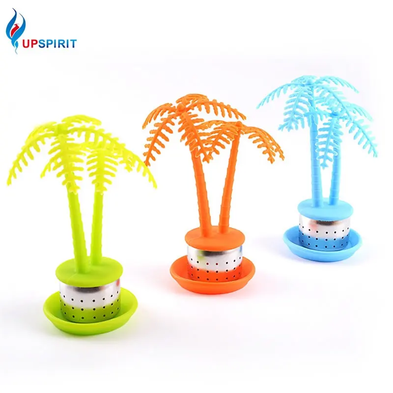 Upspirit Silicone Coconut Tree Tea Infuser for Mugs and Teapots Filter Loose Leaf Leaves Mesh Ball Tea Infuser Filter Teaware
Upspirit Silicone Coconut Tree Tea Infuser for Mugs and Teapots Filter Loose Leaf Leaves Mesh Ball Tea Infuser Filter Teaware