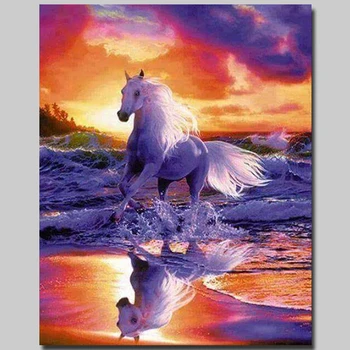 5D DIY Diamond Embroidery Scenery White horse Diamond Painting 5D Cross Stitch Needlework Home Decor Round drill gift Home decor
5D DIY Diamond Embroidery Scenery White horse Diamond Painting 5D Cross Stitch Needlework Home Decor Round drill gift Home decor