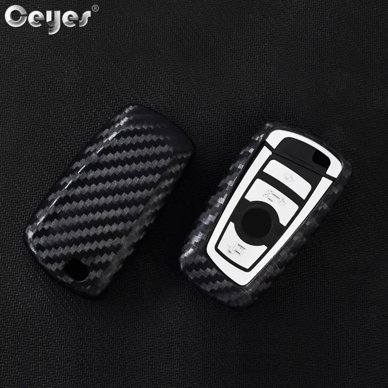 Ceyes Auto Key Covers Carbon Fiber Cover Case For Bmw New 1 3 4 5 6 7 Series F10 F20 F30 Smart 3 Buttons Car Key Shell Styling
Ceyes Auto Key Covers Carbon Fiber Cover Case For Bmw New 1 3 4 5 6 7 Series F10 F20 F30 Smart 3 Buttons Car Key Shell Styling