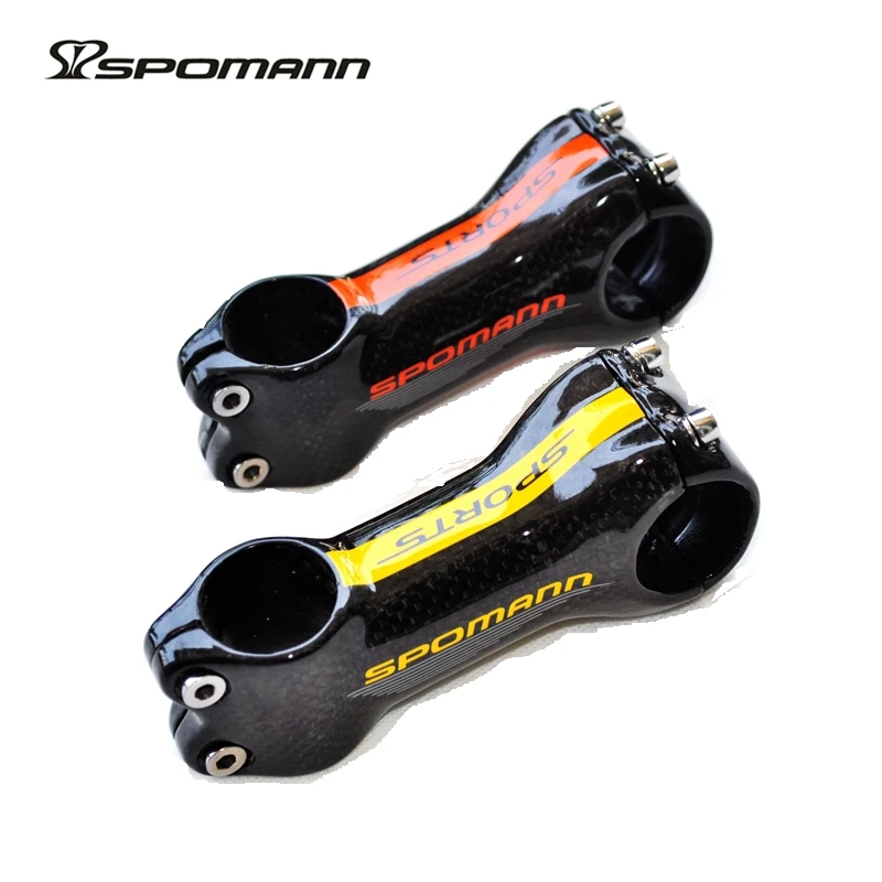 SPOMANN full carbon fibre bicycle stems 3K gloss MTB road bike stem 6 degree riser mountain bike parts 31.8 / 28.6 mm
SPOMANN full carbon fibre bicycle stems 3K gloss MTB road bike stem 6 degree riser mountain bike parts 31.8 / 28.6 mm