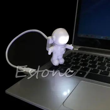Creative bulb Mini USB Flexible Spaceman Astronaut Night LED Light Bulb for Computer PC Lamp Desk Light Pure White
Creative bulb Mini USB Flexible Spaceman Astronaut Night LED Light Bulb for Computer PC Lamp Desk Light Pure White