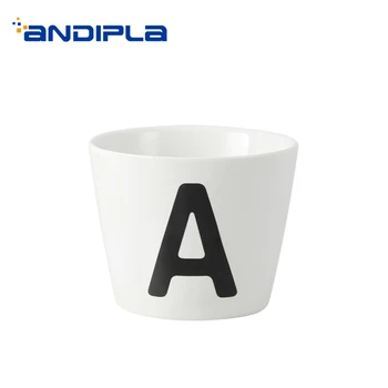 172ML Brief Letter Pattern Ceramic Porcelain Coffee Mug Home Drinkware Office Water Fruit Juice Milk Cup Teacup for Friend Gifts
172ML Brief Letter Pattern Ceramic Porcelain Coffee Mug Home Drinkware Office Water Fruit Juice Milk Cup Teacup for Friend Gifts