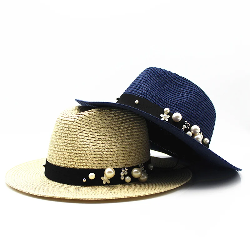 earl stereoscopic Pearl summer hat Stitching color Beach holiday straw sun hats for women summer style hat 2017 free shipping
earl stereoscopic Pearl summer hat Stitching color Beach holiday straw sun hats for women summer style hat 2017 free shipping