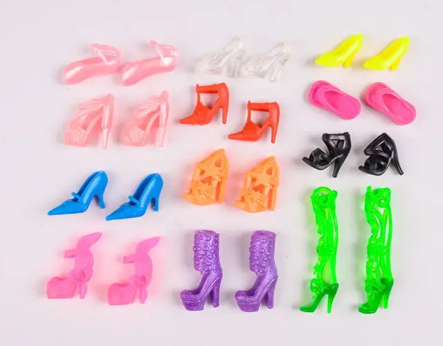 12 Pairs Mixed Fashion Colorful High Heels Sandals Accessories For Doll Shoes Clothes Dress Prop Girl Baby Best Gift Toys
12 Pairs Mixed Fashion Colorful High Heels Sandals Accessories For Doll Shoes Clothes Dress Prop Girl Baby Best Gift Toys