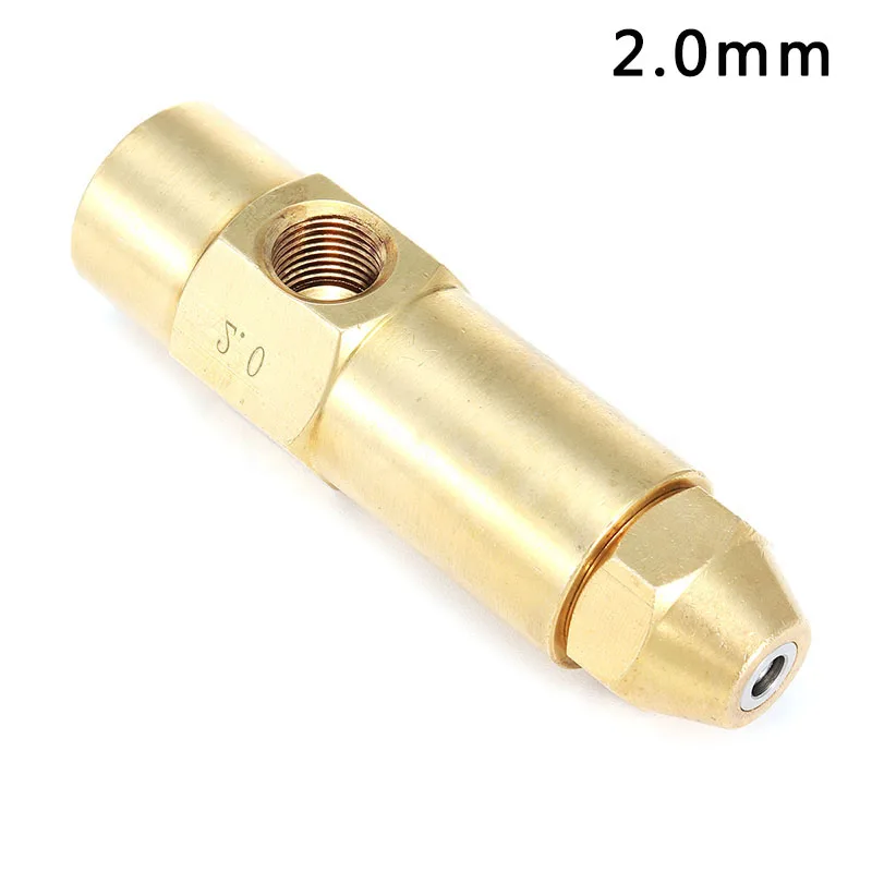1.0/1.5/2.0/2.5mm Heavy Diesel Waste Oil Alcohol-based Fuel Burner Spray Nozzle Gold Color Two-fluid Atomization Burner Nozzle
1.0/1.5/2.0/2.5mm Heavy Diesel Waste Oil Alcohol-based Fuel Burner Spray Nozzle Gold Color Two-fluid Atomization Burner Nozzle
