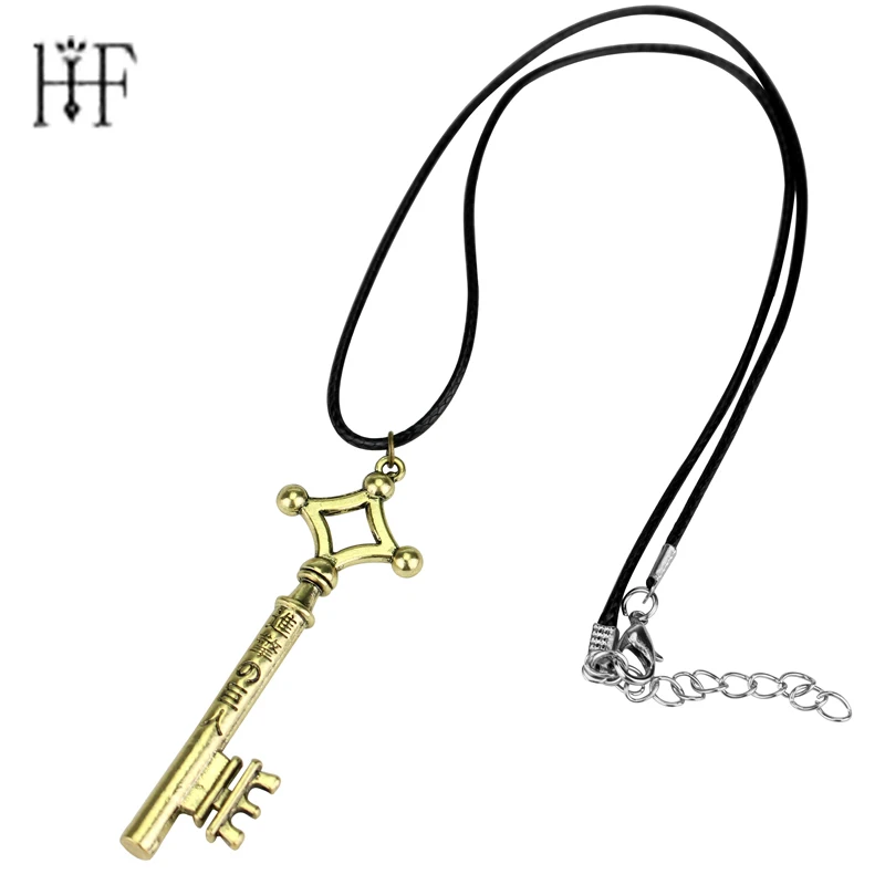 Hot Cartoon Anime Attack on Titan Eren Key Shingeki No Kyojin Cosplay Rope Chain Pendant Necklace Jewelry For Men Women Gifts
Hot Cartoon Anime Attack on Titan Eren Key Shingeki No Kyojin Cosplay Rope Chain Pendant Necklace Jewelry For Men Women Gifts