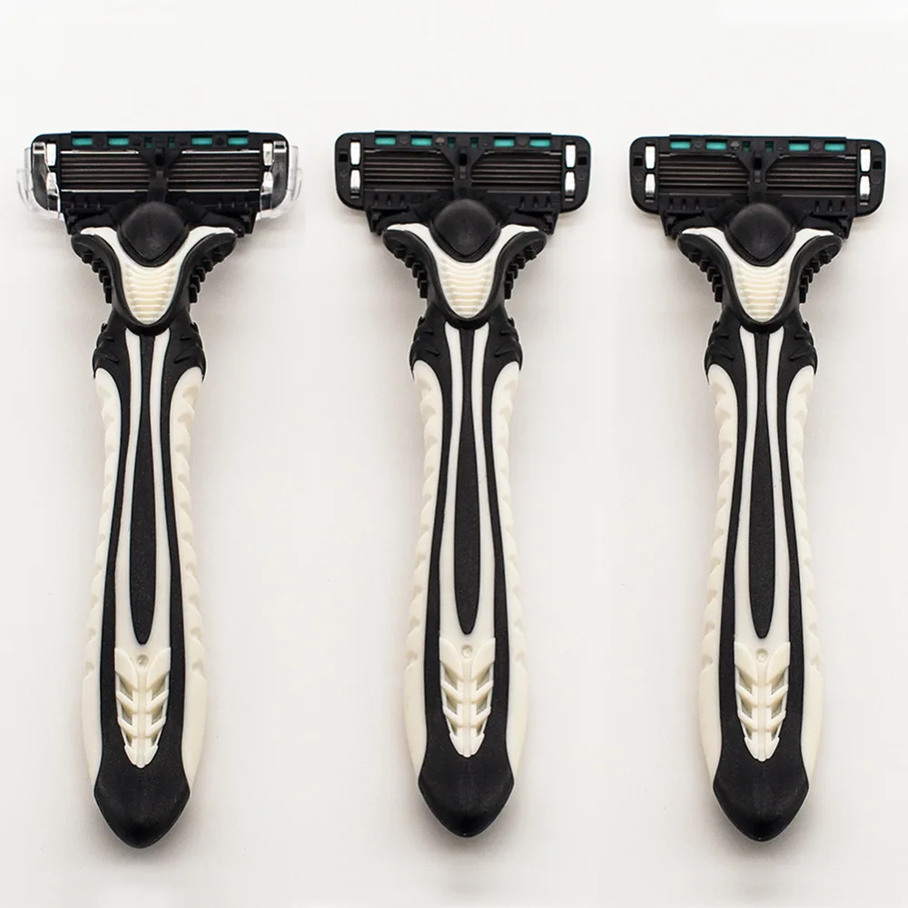 Professional Shaver Razor Men 2- 3 Pcs/lot 6-Blades Razor for Men Shaving Personal Stainless Steel Safety Razor Blades DORCO
Professional Shaver Razor Men 2- 3 Pcs/lot 6-Blades Razor for Men Shaving Personal Stainless Steel Safety Razor Blades DORCO