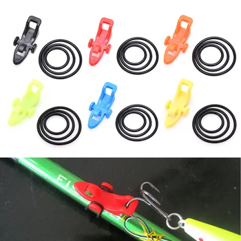 Fishing Rod Lure Bait Safety Holder Plastic Hanger Fishing Hook Keepers Fish Tackle Gadgets Accessories 3 Pcs 6 Colors
Fishing Rod Lure Bait Safety Holder Plastic Hanger Fishing Hook Keepers Fish Tackle Gadgets Accessories 3 Pcs 6 Colors