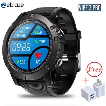 Bluetooth Smart Watch Men Waterproof Zeblaze VIBE 3 PRO Sports Smartwatch Heart Rate Monitor Proximity Sensor Accelerometer
Bluetooth Smart Watch Men Waterproof Zeblaze VIBE 3 PRO Sports Smartwatch Heart Rate Monitor Proximity Sensor Accelerometer