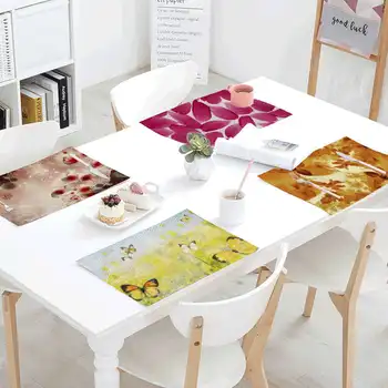 Windy Catkin Napkin Tea Placemat Place Mat Polyester Flower Butterfly Catkinst Servilletas Para Bodas Design Party Decoration 
Windy Catkin Napkin Tea Placemat Place Mat Polyester Flower Butterfly Catkinst Servilletas Para Bodas Design Party Decoration