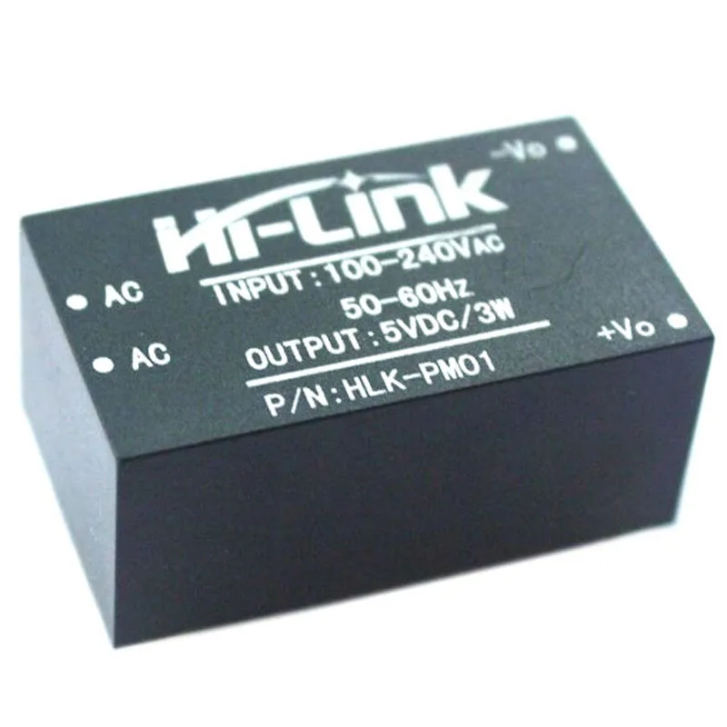 Smart Home Switching Power Supply Module HLK-PM01 AC-DC 220V To 5V Step-Down Household Switch
Smart Home Switching Power Supply Module HLK-PM01 AC-DC 220V To 5V Step-Down Household Switch