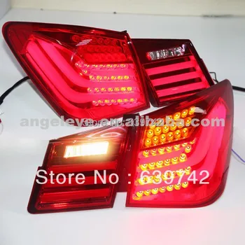 

For CHEVROLET Super Lux Cruze LED RearLights Tail lamp for BMW Style 2009-2012 year Red Color WH