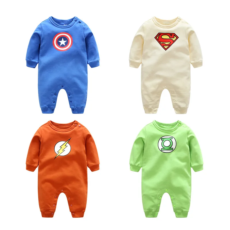 Baby Rompers Cotton Clothing Toddler Hero Overalls Newborn Infant Jumpsuits Baby Boy Girl Clothes
Baby Rompers Cotton Clothing Toddler Hero Overalls Newborn Infant Jumpsuits Baby Boy Girl Clothes