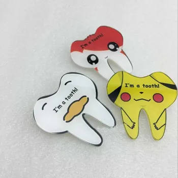 10pcs/set cute style cartoon Healthy teeth shape acrylic brooch pin for dental clinic gift kids gift
10pcs/set cute style cartoon Healthy teeth shape acrylic brooch pin for dental clinic gift kids gift
