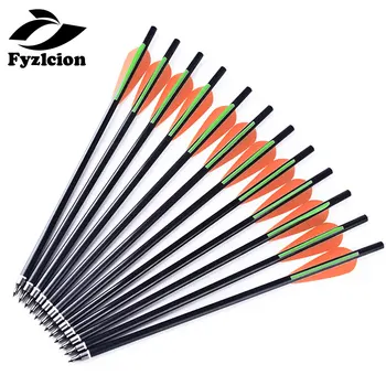 Hunting Archery Bolts Fiberglass Crossbow Arrow Length 34cm Diameter 8mm with 4" Fletched Vane For Archery Bow
Hunting Archery Bolts Fiberglass Crossbow Arrow Length 34cm Diameter 8mm with 4" Fletched Vane For Archery Bow