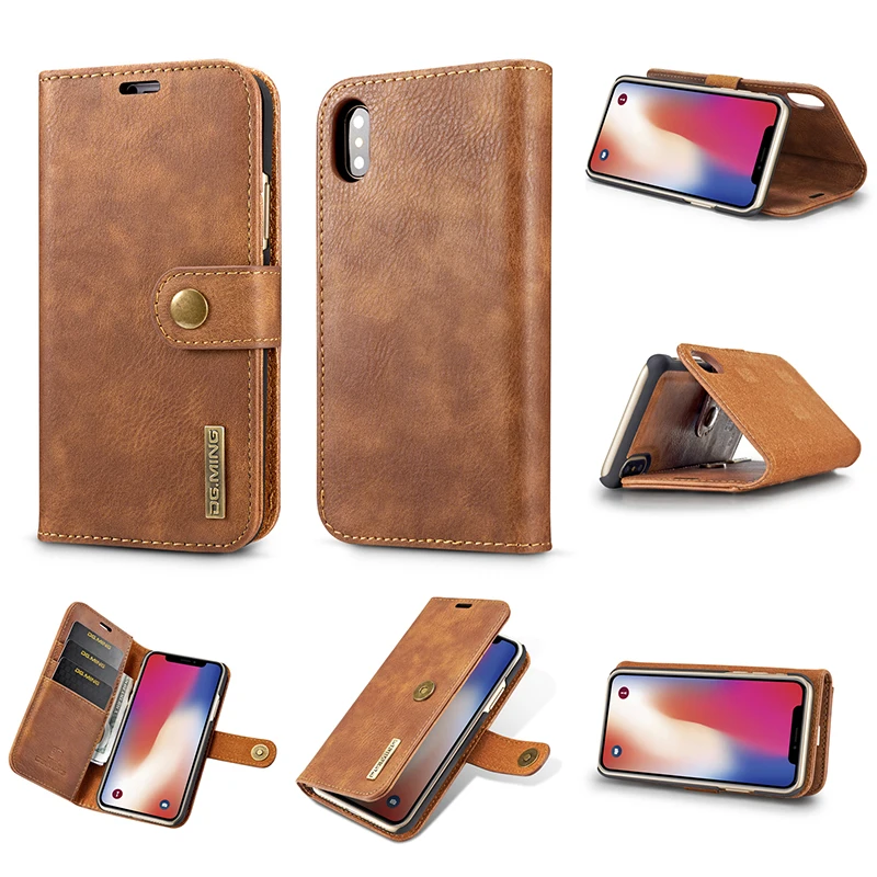Luxury Genuine Leather Case for iPhone X 5 5s 7 8 Plus 6 6S Plus Flip Magnetic Cover Wallet Phone Bag Detachable Cell Phone Case
Luxury Genuine Leather Case for iPhone X 5 5s 7 8 Plus 6 6S Plus Flip Magnetic Cover Wallet Phone Bag Detachable Cell Phone Case