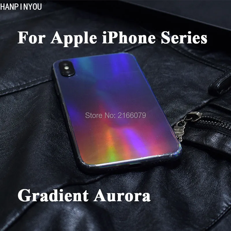 For Apple iPhone XS Max XR X 6 6s 7 8 Plus Full Cover Sticker Gradient Aurora Pure Transparent Back + Side Screen Protector Film
For Apple iPhone XS Max XR X 6 6s 7 8 Plus Full Cover Sticker Gradient Aurora Pure Transparent Back + Side Screen Protector Film