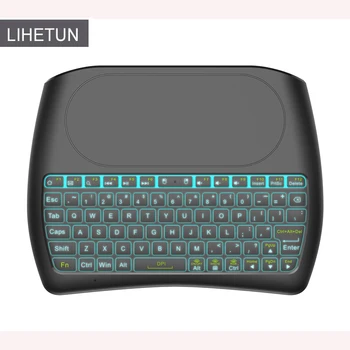 Backlight 2.4GHz Wireless Air Mouse D8 Pro English D8 Plus Mini Keyboard Touchpad Controller for Android TV BOX PC Projector
Backlight 2.4GHz Wireless Air Mouse D8 Pro English D8 Plus Mini Keyboard Touchpad Controller for Android TV BOX PC Projector