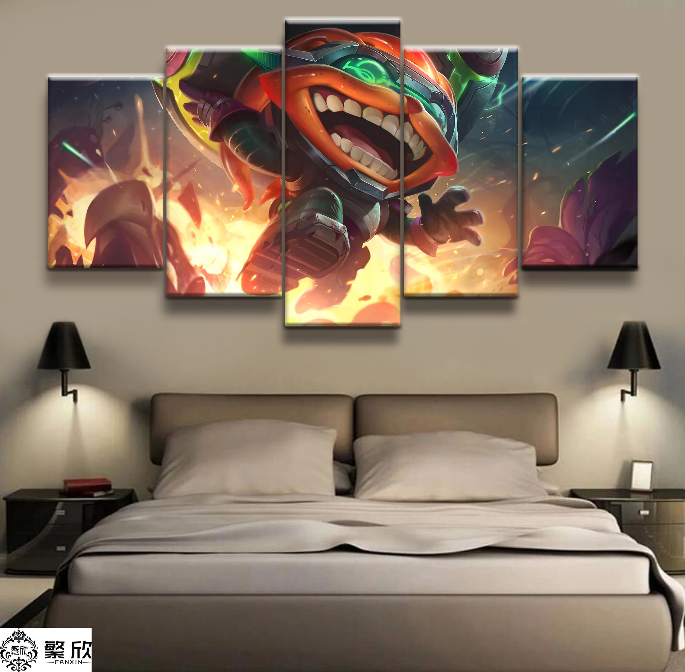 Hot Sales Without Frame 5 Panels Picture LOL League of Legends Ziggs Print Artwork Wall Canvas Art Canvas Painting Wholesale
Hot Sales Without Frame 5 Panels Picture LOL League of Legends Ziggs Print Artwork Wall Canvas Art Canvas Painting Wholesale