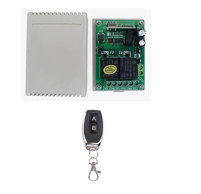 Universal DC 12V 2CH RF Wireless Remote Control Switch System Transmitter Receiver for Appliances Gate Garage Door 433mhz
Universal DC 12V 2CH RF Wireless Remote Control Switch System Transmitter Receiver for Appliances Gate Garage Door 433mhz