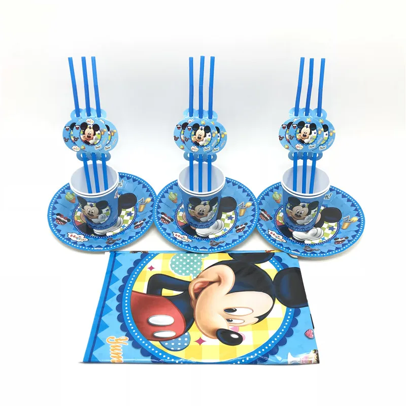 Disney Mickey Mouse 73Pcs/Lot Cartoon Cup+Plate Child Favors Birthday Party Plastic Straw Event Party Wedding Tablecloth Supply
Disney Mickey Mouse 73Pcs/Lot Cartoon Cup+Plate Child Favors Birthday Party Plastic Straw Event Party Wedding Tablecloth Supply